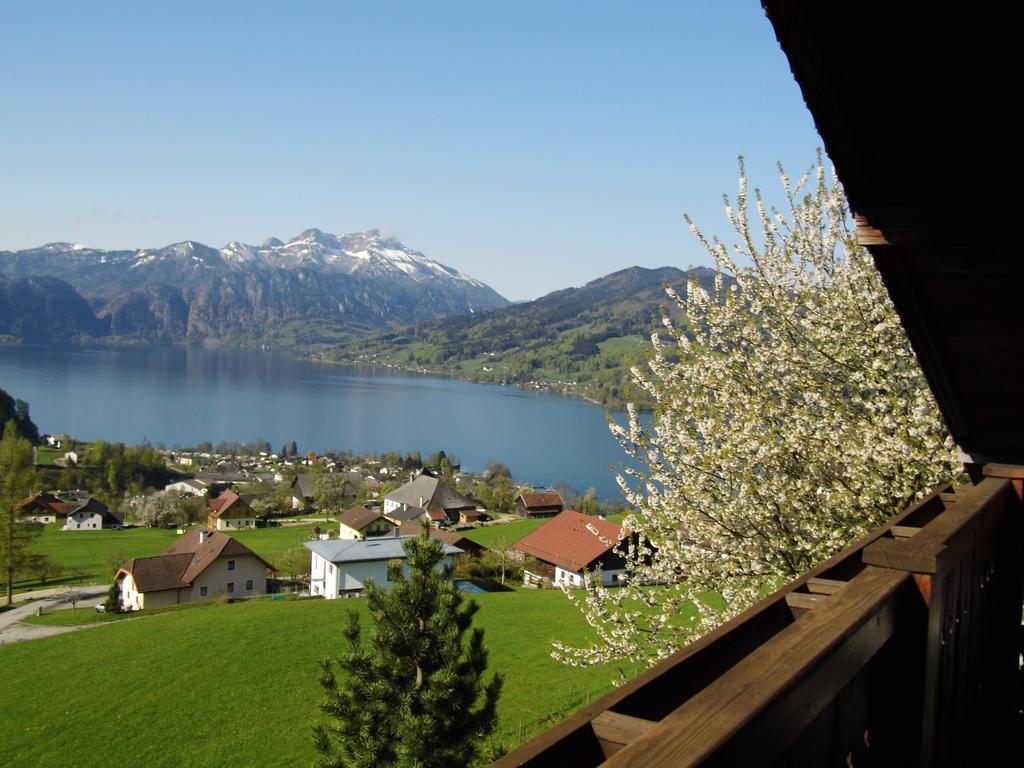 Biohof Schwanser Steinbach am Attersee Bagian luar foto