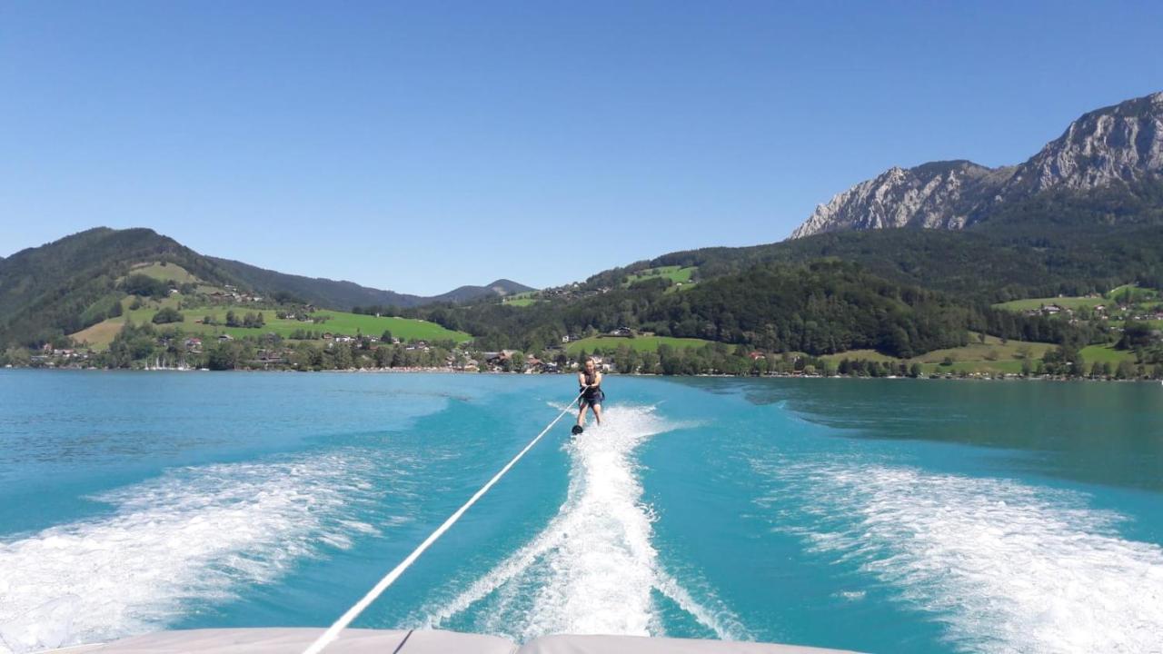 Biohof Schwanser Steinbach am Attersee Bagian luar foto